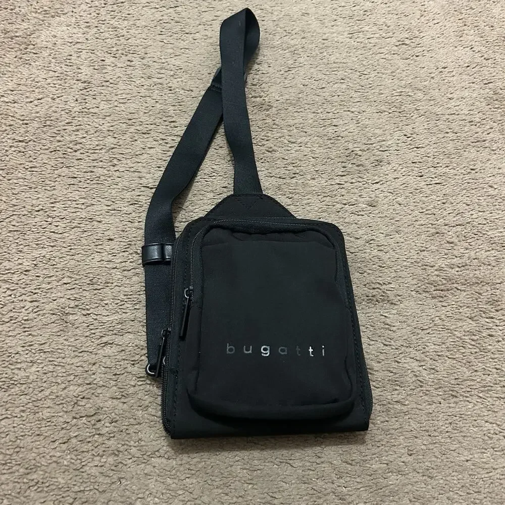 Bugatti Sling Bag Black Shoulder Bag